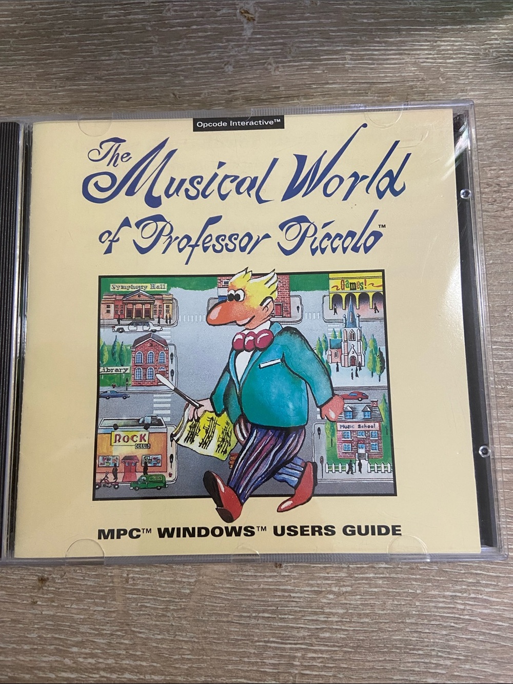 Opcode Interactive The Musical World of Professor Piccolo Software PC Windows